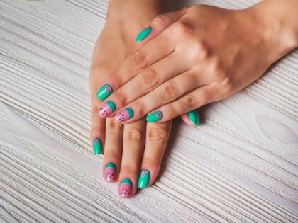 Stiletto nails, OrchidNailsSpa DiamondBarCA